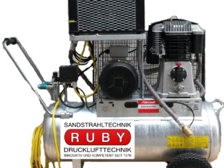 Airprofi 853/100 mit Druckluft-Nachkühler für mobilen Einsatz