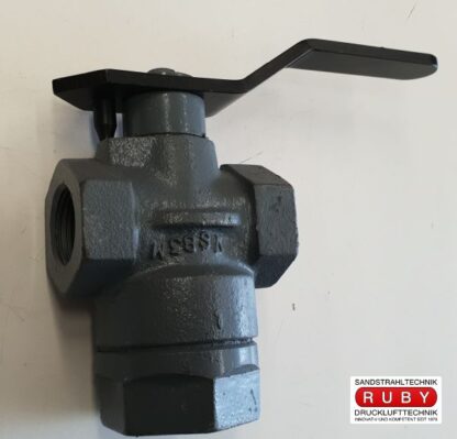 Strahlmitteldosierhahn robust